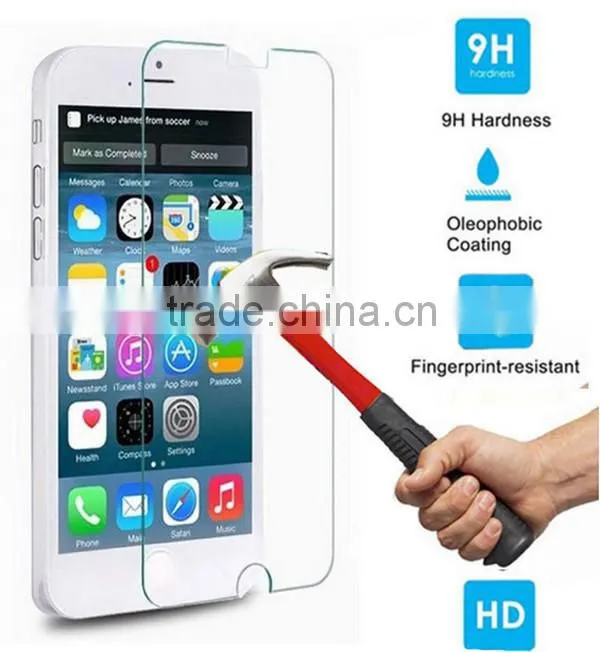 Ultraslim 0.2mm super hardness 9H Tempered Glass screen portector for iPhone 6