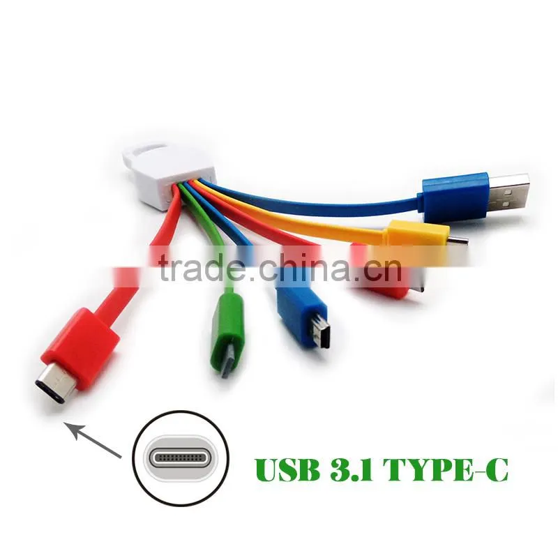 noodle flat usb data charger cable for mobile phone