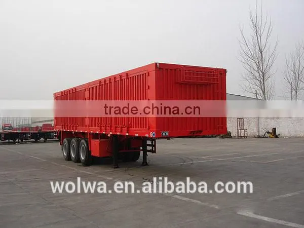 customer highly praised factory box semi trailer for sale