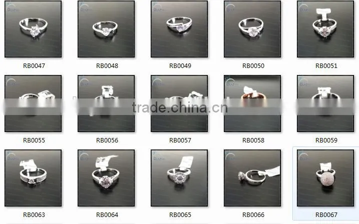 wholesale factory price ladies flower shaped rings