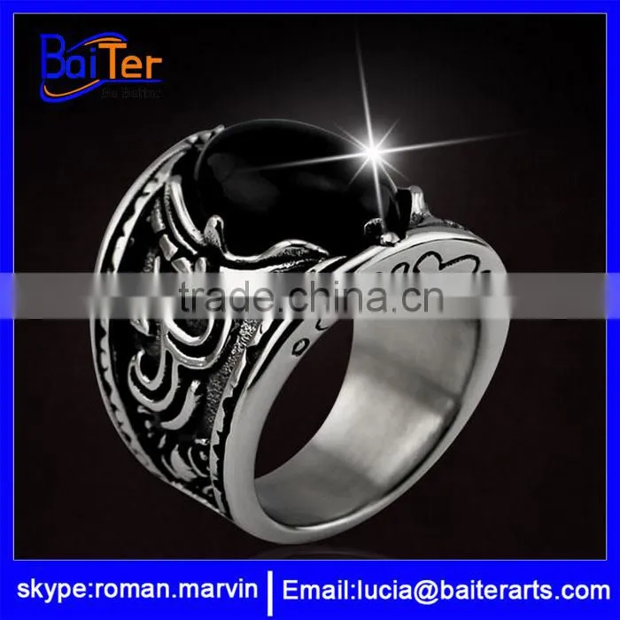 Wholesale man tungsten and titanium ring , titanium wedding ring titanium gemstone