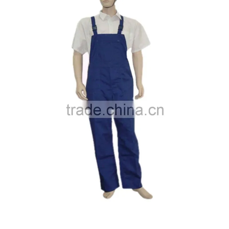 High Quality Navy Blue Multi-pockets Work Bib Overalls
