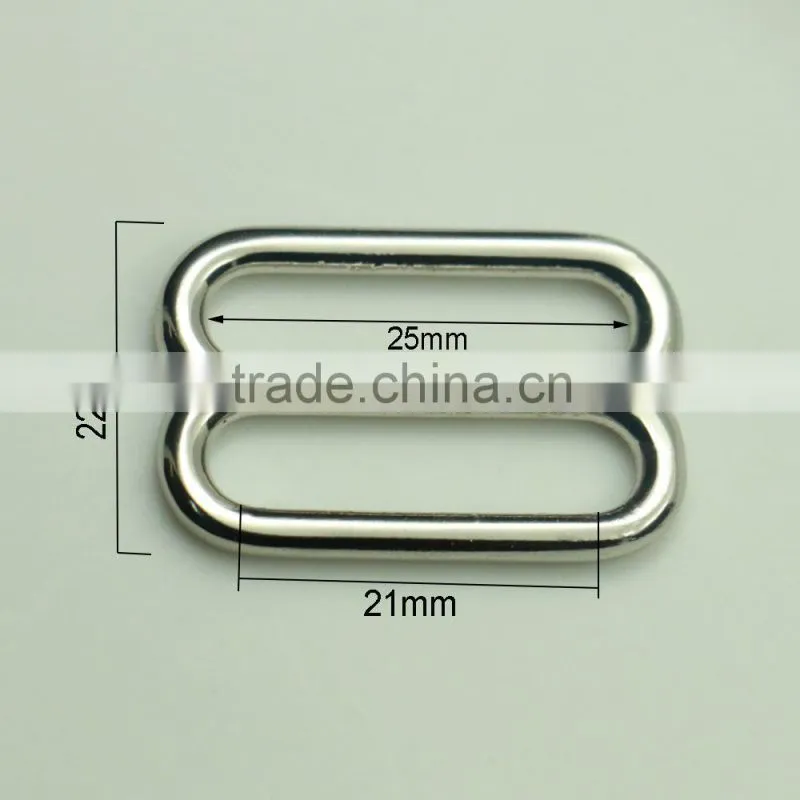 Nickel free metal buckle ring for 30mm belt