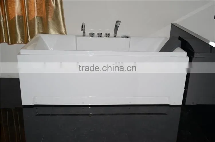 China indoor massage spa,corner bathtub with pillows,jet bath spa