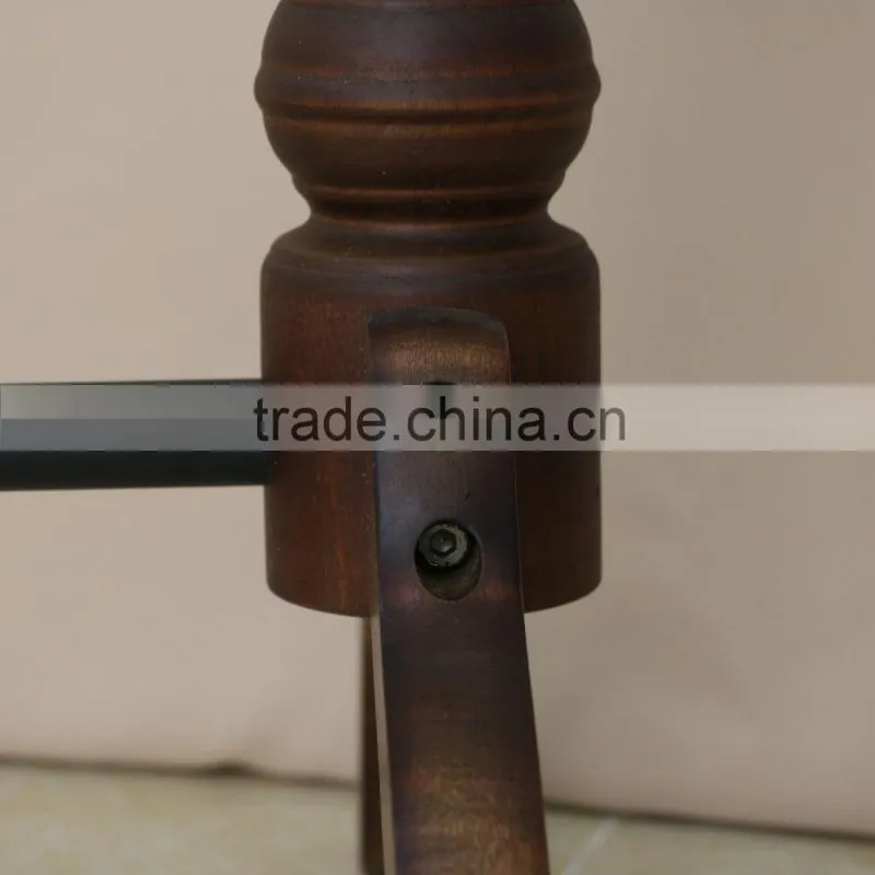 QD-F170 Wooden clothes hanging drying /display rack