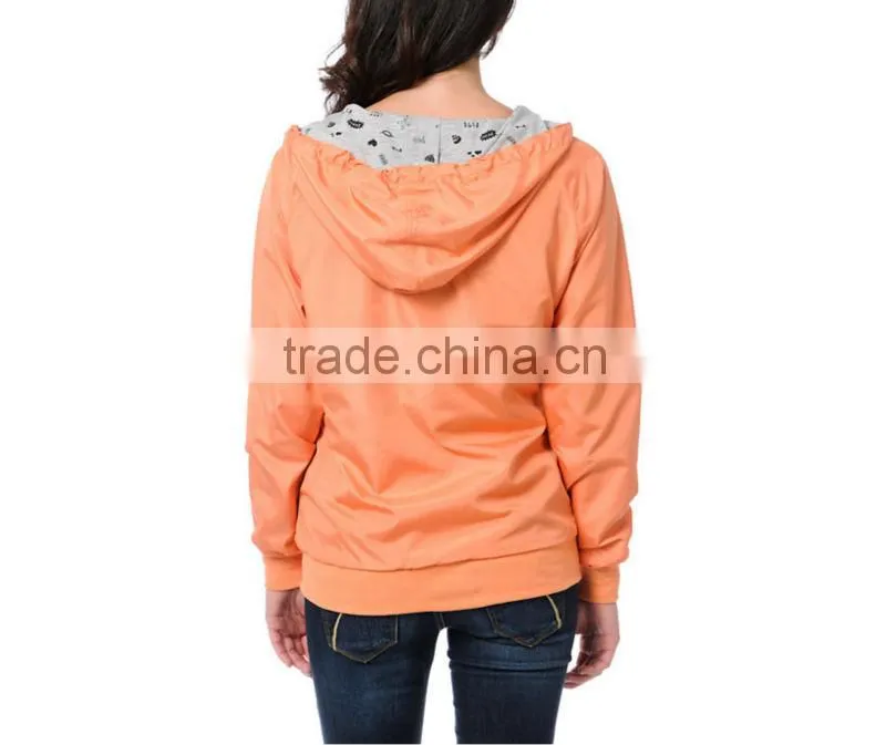 Hot sale new style hiking windbreaker women promotional