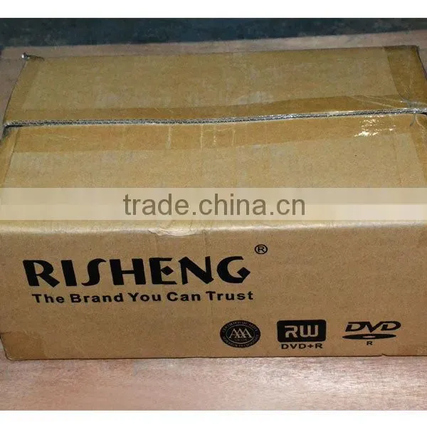 RISHENG 52X 700MB banana blank cd/ Blank 120 minute cd r/shrinkwrap 52X blank cd stock