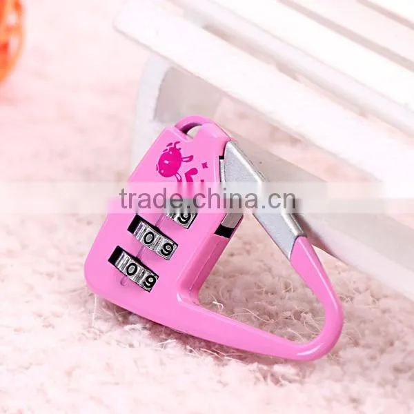 3-digital code safe number lock for bags
