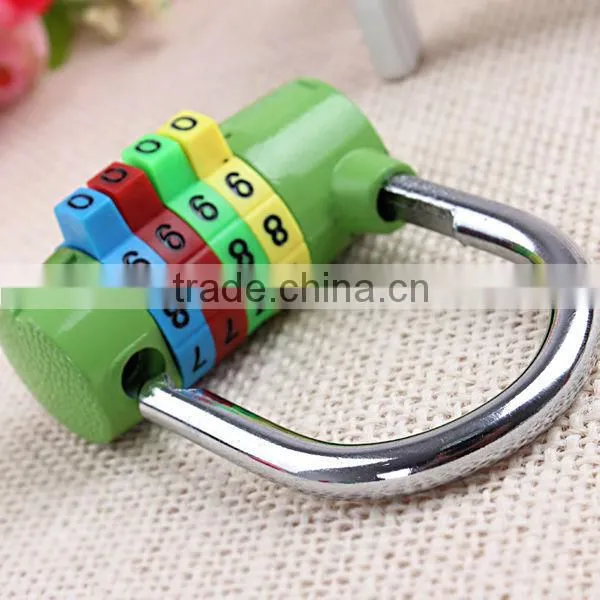 2016 4-digit gym lock padlock combination lock for gym
