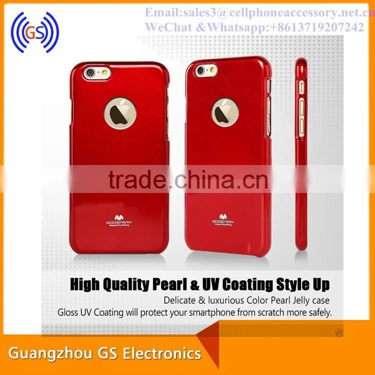 Original Mercury Goospery Back Cover For Samsun J7,Pearl Jelly TPU Phone Cover For Samsung Galaxy J7