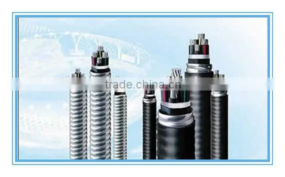 YJLHV8(AC90) Aluminum alloy conductor XLPE insulated and aluminum alloy strip armored power cable XLPE insulation armored cable