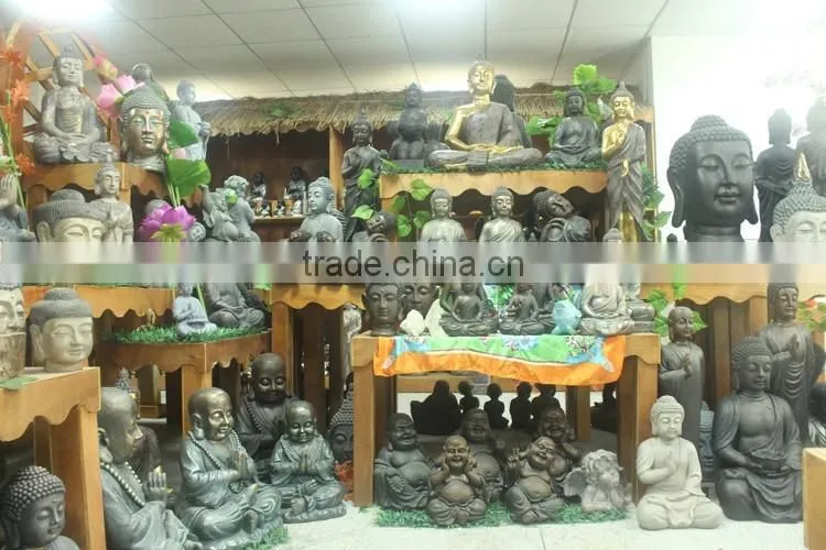 Antique Wooden Looking Sleeping Buddha Statue For Sale