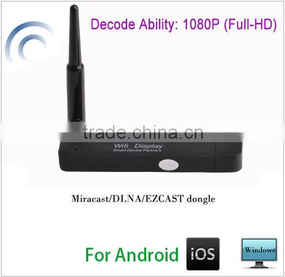Smart TV Receiver Stick Wifi Display Dongle For Android or IOS SV003948