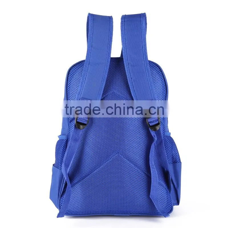 Sublimation backpack school bag as a promotional gift