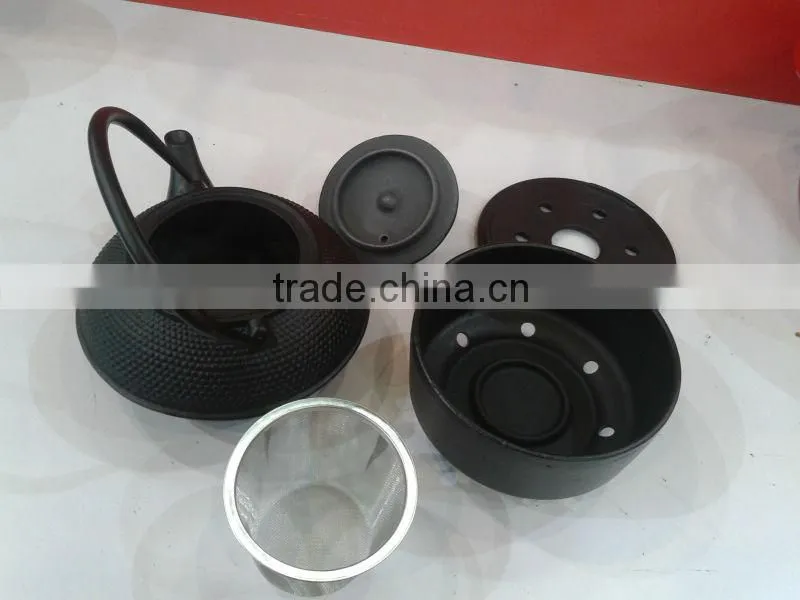 cast iron fashion tea pot set
