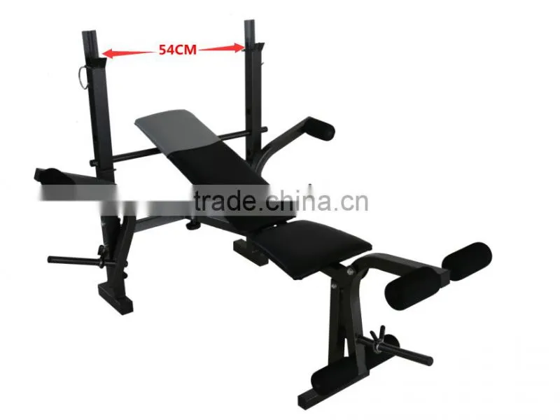 Folding Weight Lifting Bench Exercise Machine Gym Foldable Leg Developer