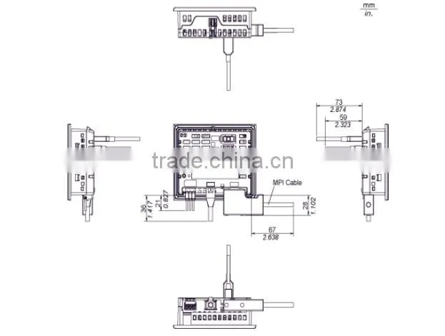 PFXGP4203TAD PROFACE hmi GP-4203T