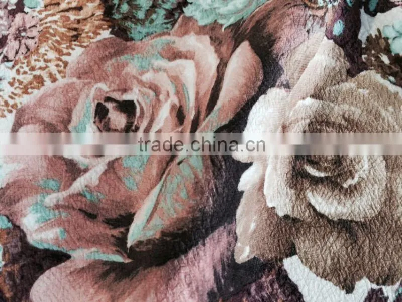 tricot knitting burnout velvet