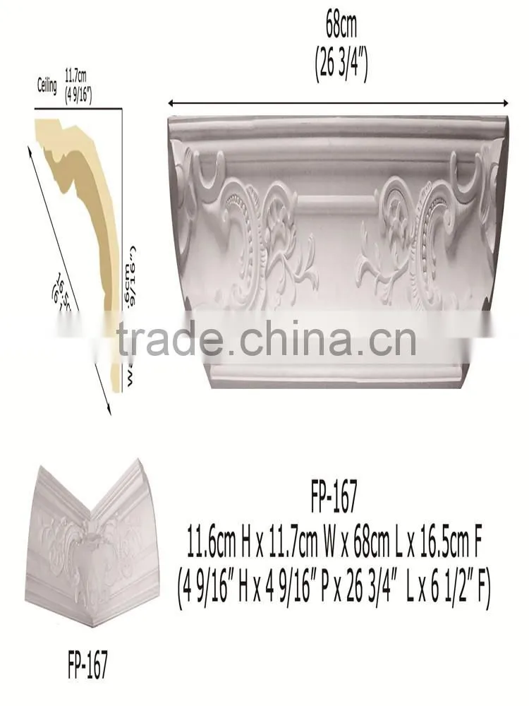 Polystyrene High Quality Good price beautiful PU decorative pu wall panel