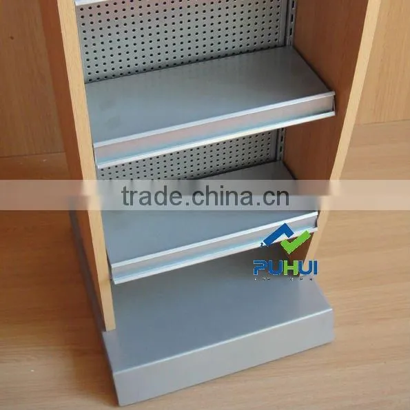 metal wood display fixture
