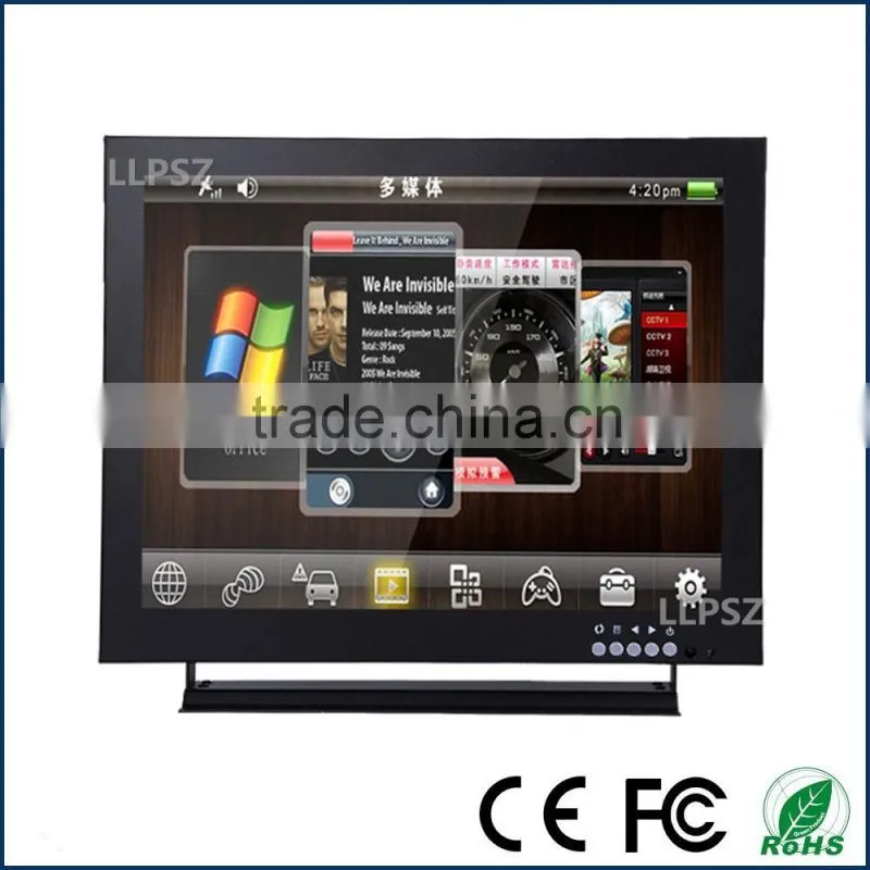 12 inch LED Monitor With HDMI, VGA, BNC input 1024x768 Native Resolution