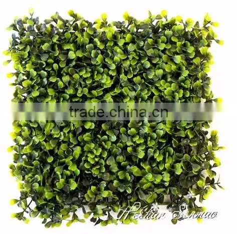 PE Material and Artificial Topiary Hedge Plant Type Milan Grass mat