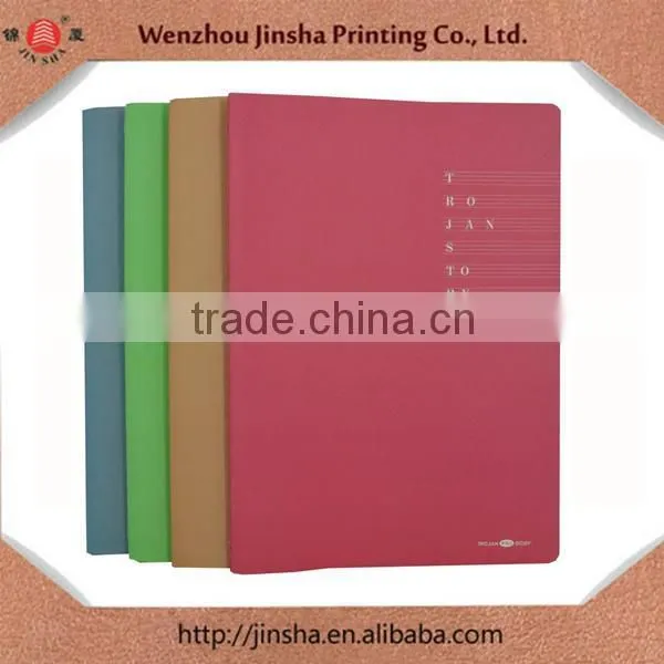 School Agenda Recycled Paper Advertising Notepad English Notebook for Students
