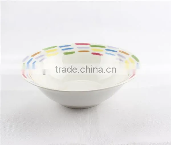 Super white ceramic square soup bowl porcelain square serving bowl