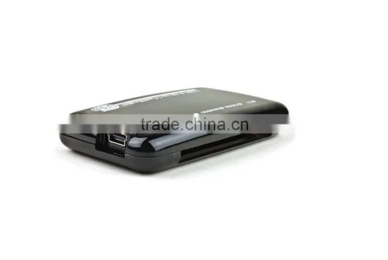 Mini All-in-1 USB 2.0 Memory Card Reader with USB Cable