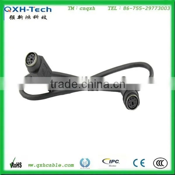 5MM 28AWG High Quality Male to Female Mini Din 9Pin Cable Facrtory Price