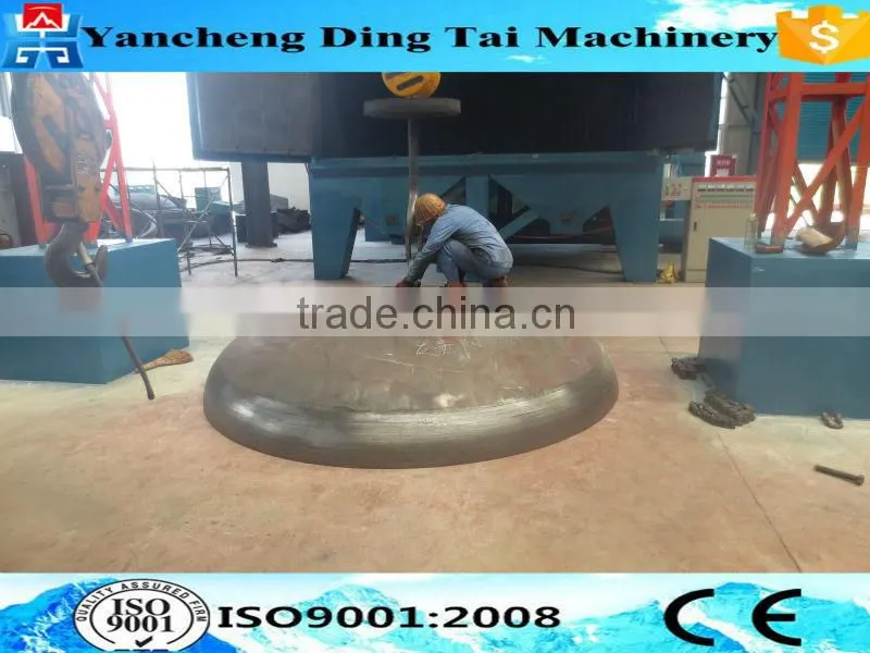 Dish head cleaning machine/dish head shot blasting machine