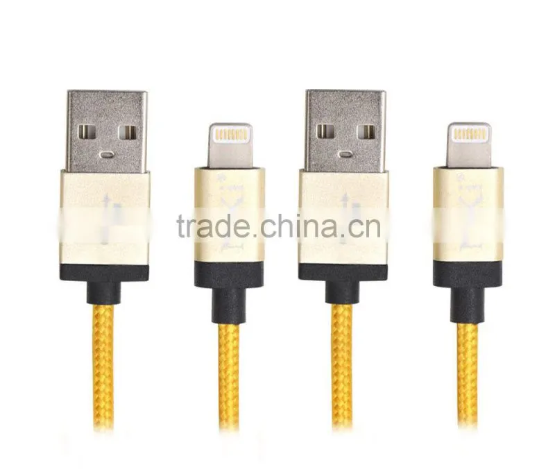 MFi approved manufacturer for lightn usb cable for iphone 6 plus