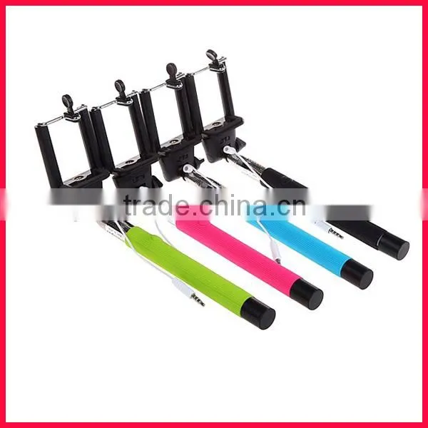 Z07-5 Selfie Stick Handheld Monopod with Bluetooth Button for Android/IOS Smart Phone