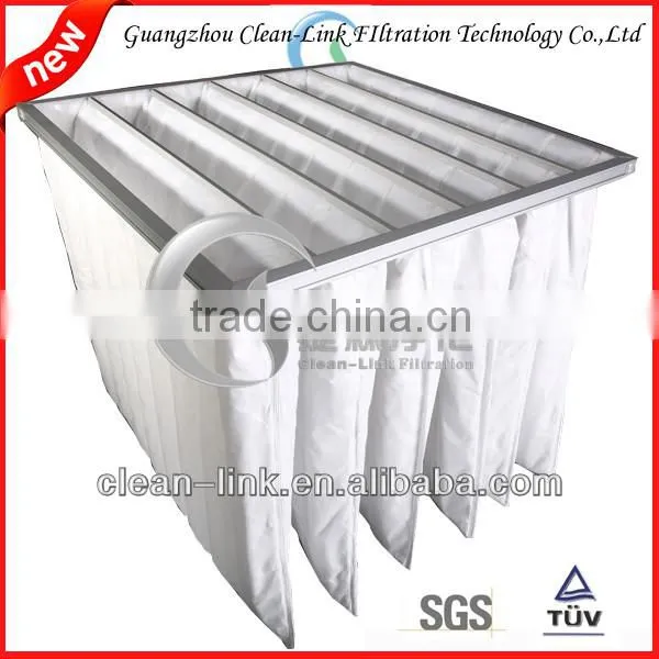 G4 Aluminum Frame non woven fabric Anti-static dust collector bag Ventilation Filter
