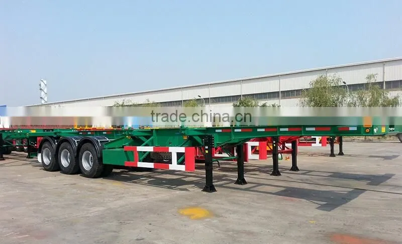 40ft Skeleton Container Transport Trailer