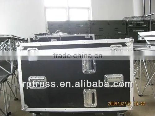 portable Intelligent aluminum stage with portable risers