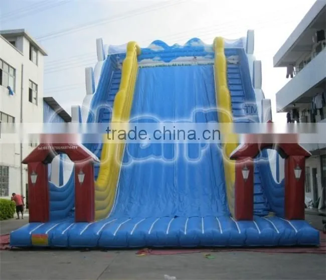 New arrival inflatable slide for sale , largest inflatable dry slide