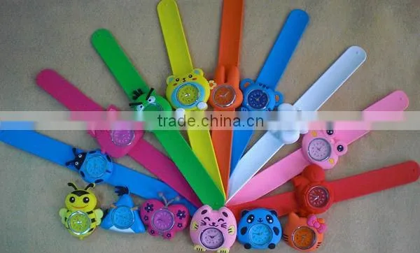 Wholesale popular cute hello kitty slap watch