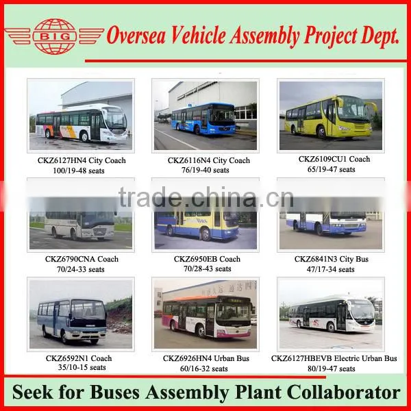 Building First Coaches Production Line and Equipments In Africa Countries