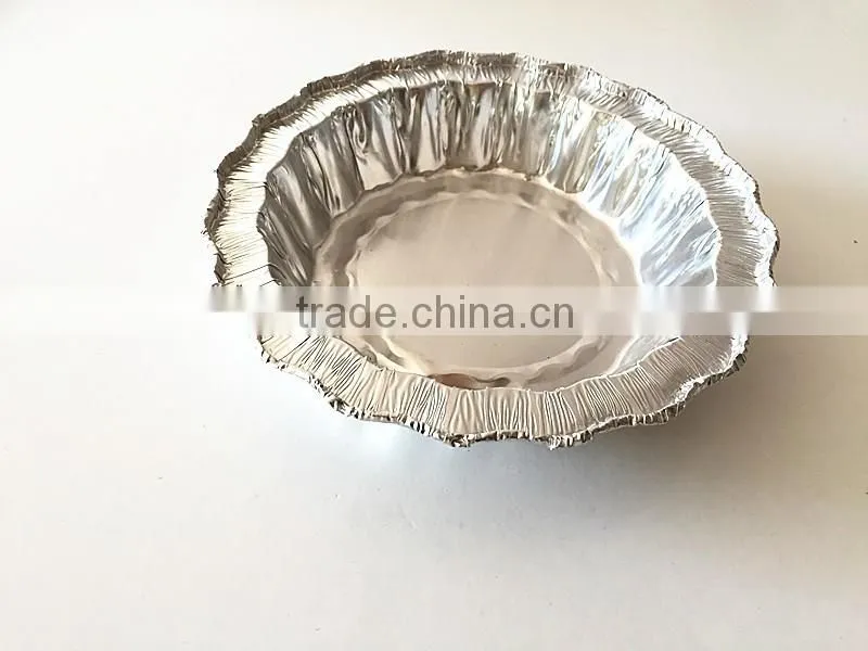 aluminum foil pan cup shape tray