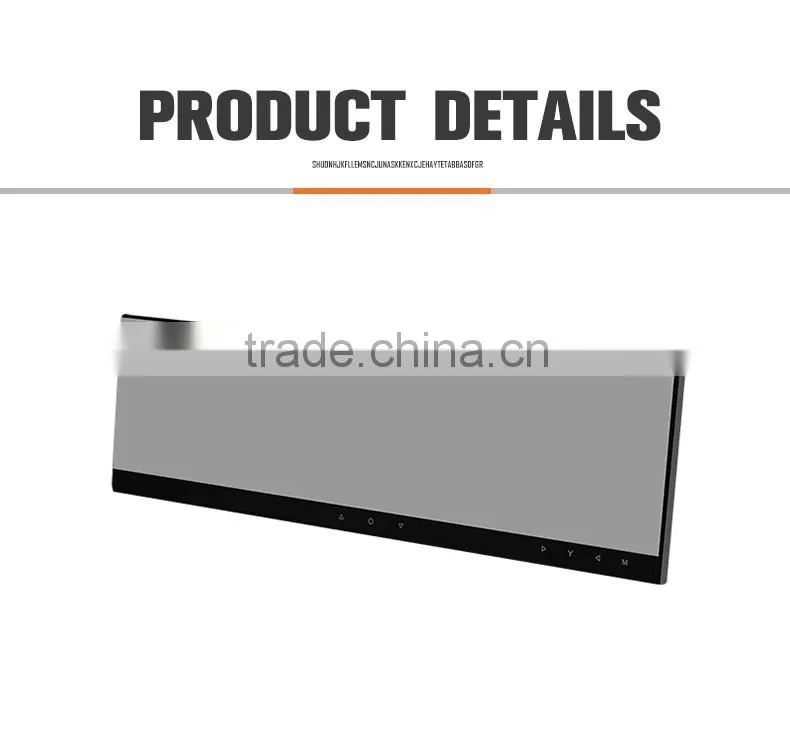 4.3 inch car rearview mirror dvr for bmw car rearview mirror dvr