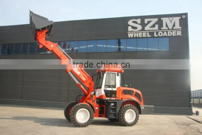 Telescopic boom wheel loader 5 m dumping height T3000