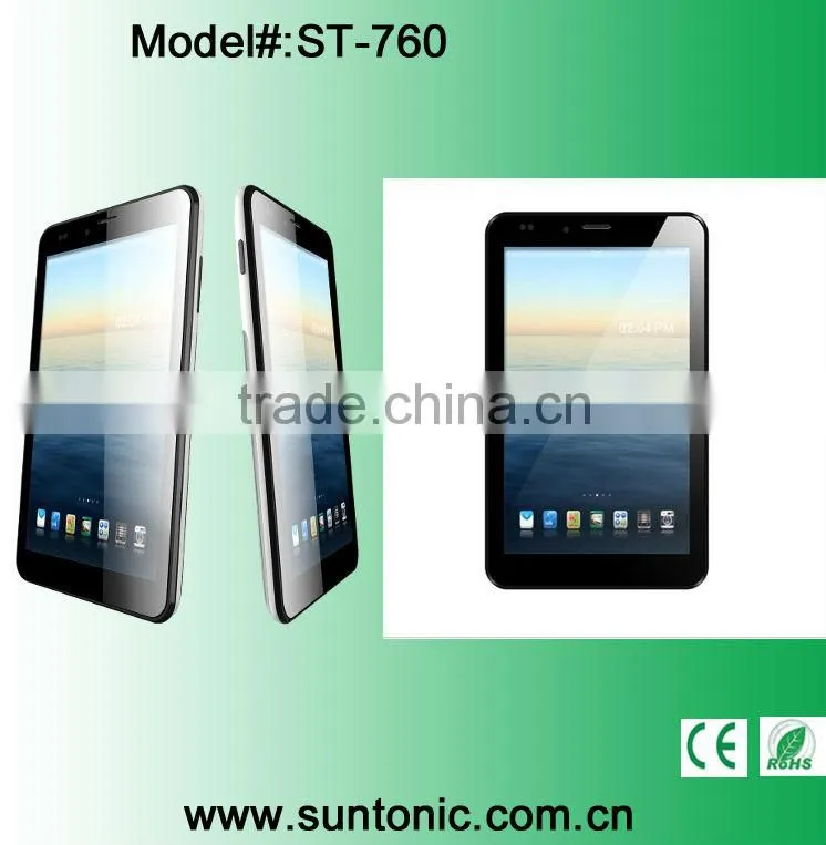 New 7 inch Dual Core Tablet PC with IPS screen 1GB DDRIII 8GB MTK6577 +3G+GPS