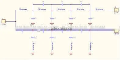 Ethernet transmission diplexer based on coaxial cable