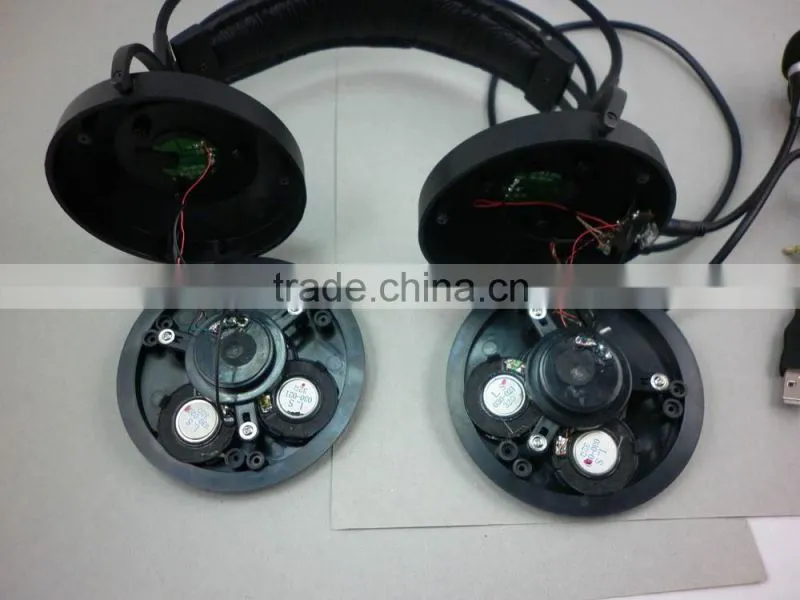 5.1 channel surround sound headphone Computer USB headset with 8-driver built-in