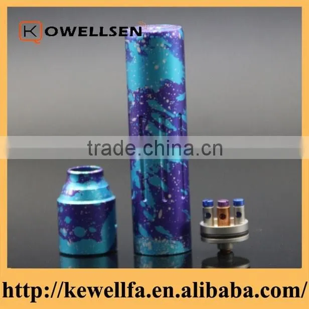 Avid Lyfe hit man mod twist gyre mod made man mod with Aluminum color made man mod