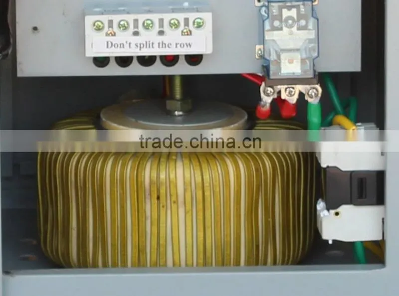 New type SVC 30kva single phase servo motor automatic voltage stabilizer/regulator