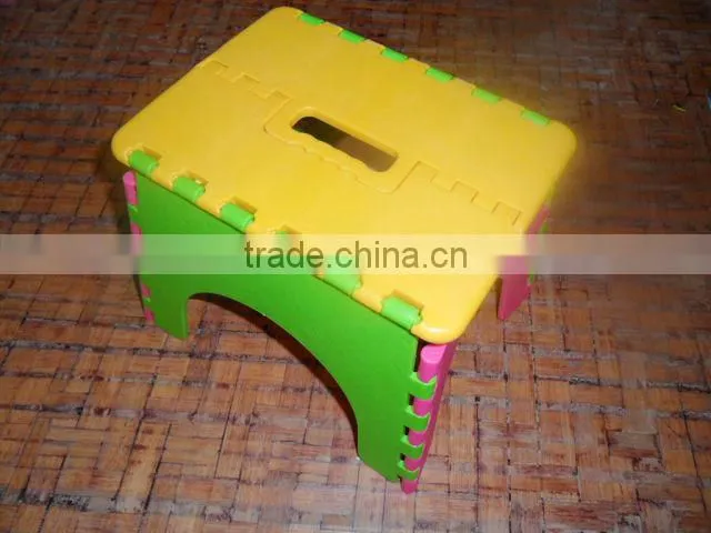 plastic folding stool