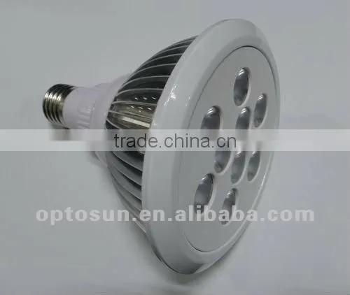 9w Dimmable E27 PAR30 led light with warm white CREE XPE-Q2 High power leds