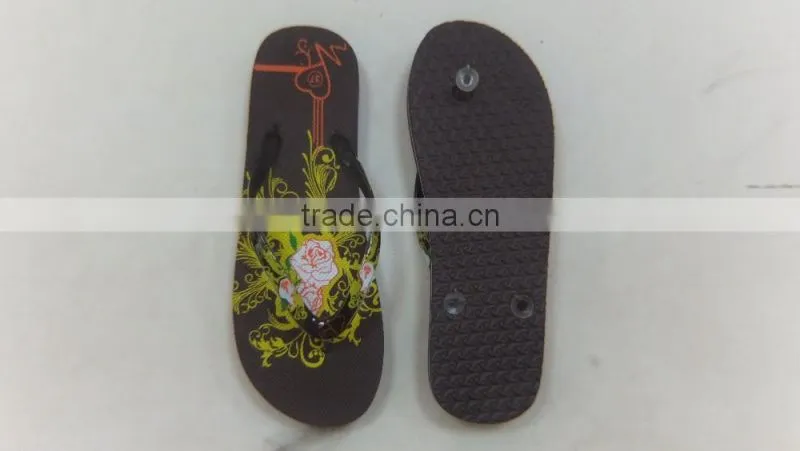 2016 new design flip flop slipper